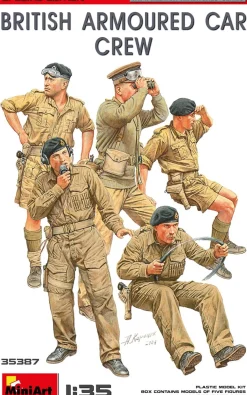MiniArt 1/35 British Armoured Car Crew Special Edition