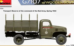 MiniArt 1/35 G7107 1.5t 4x4 Cargo Truck Wooden Body