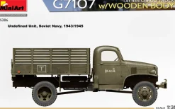 MiniArt 1/35 G7107 1.5t 4x4 Cargo Truck Wooden Body