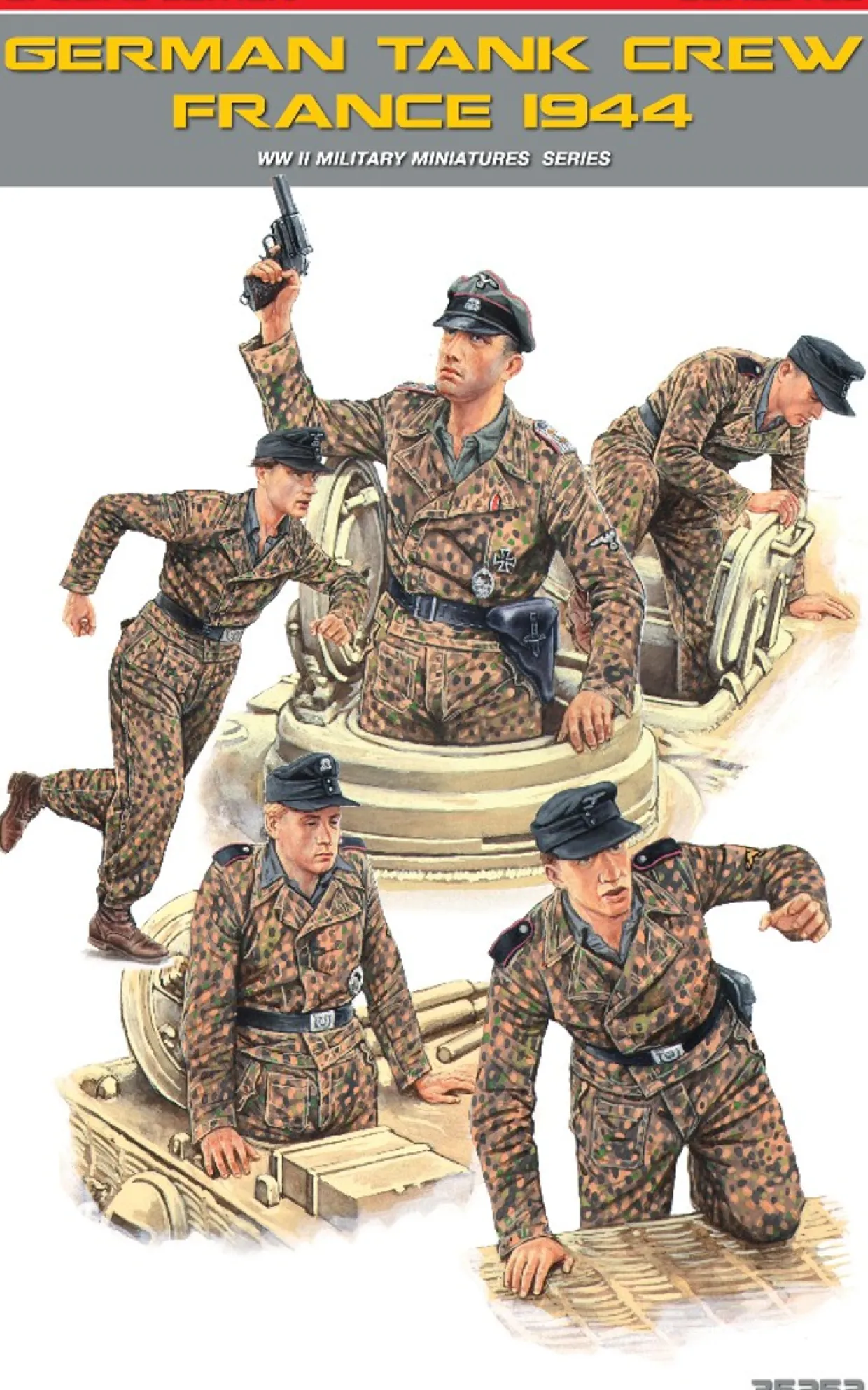 MiniArt 1/35 German Tank Crew France 1944 Special Edition