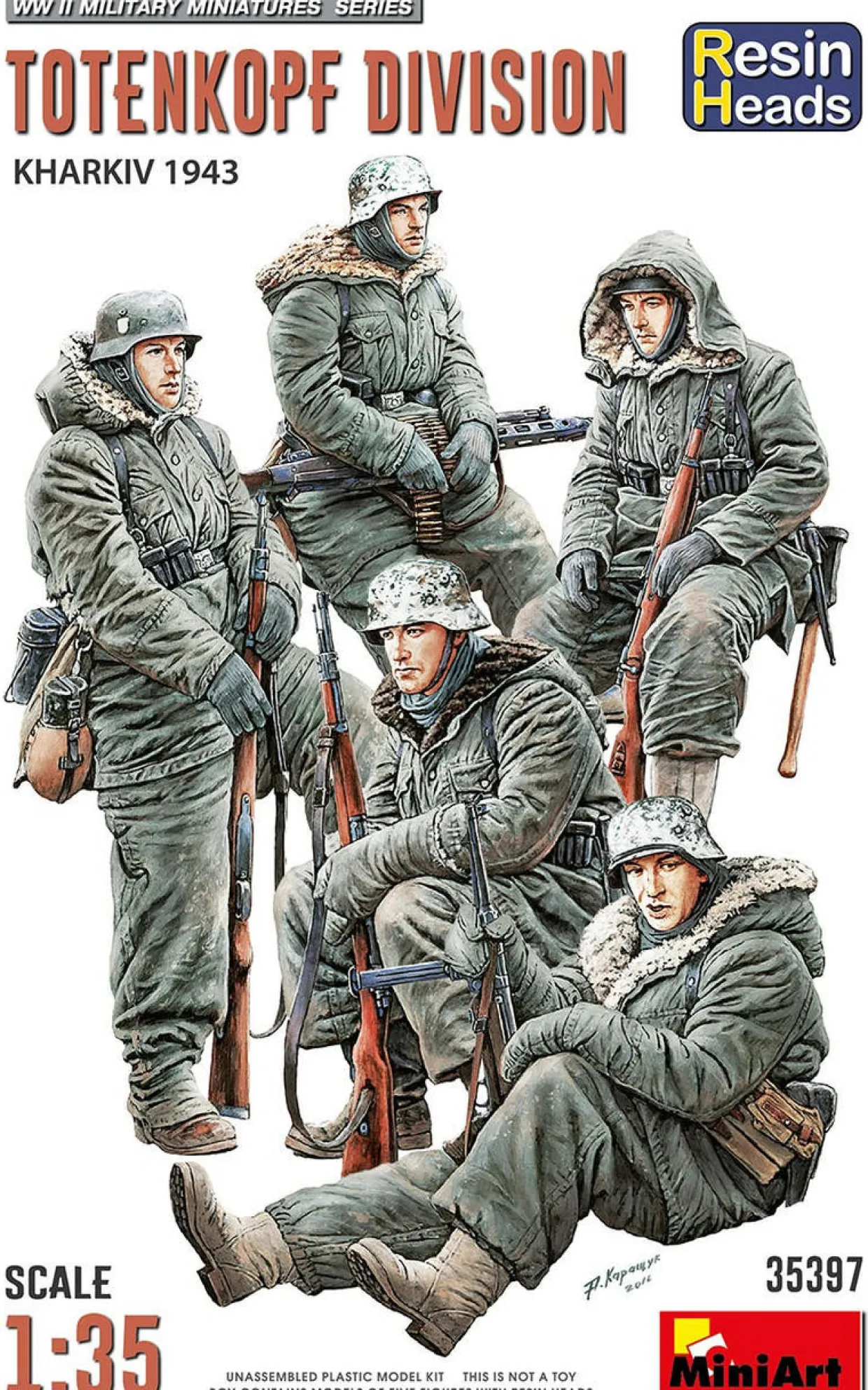 MiniArt 1/35 German Totenkopf Division Kharkov 1943