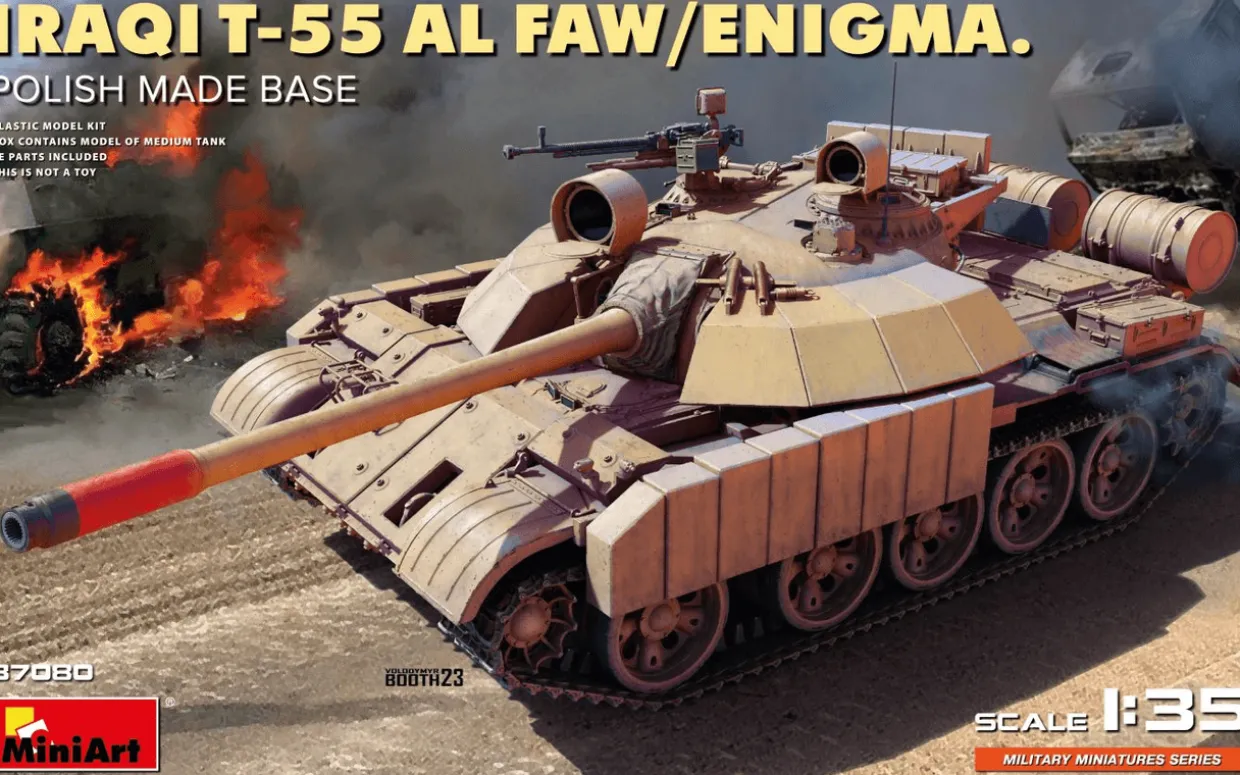 MiniArt 1/35 Iraqi T-55 Al Faw/Enigma