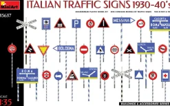 MiniArt 1/35 Italian Traffic Signs 1930-40s