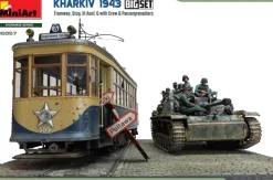 MiniArt 1/35 Kharkiv 1943 Tram & Stug. III Ausf. G w/Crew Set