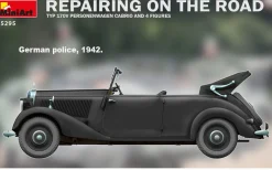 MiniArt 1/35 Mercedes-Benz 170 Cabrio Repairing on the Road Model Kit