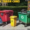 MiniArt 1/35 Plastic Trash Cans Diorama Accessories