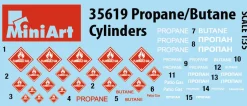 MiniArt 1/35 Propane and Butane Cylinders Model Kit