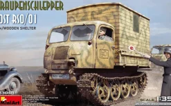MiniArt 1/35 Raupenschlepper Ost RSO/01 with Wooden Shelter