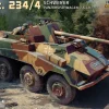 MiniArt 1/35 Sd.Kfz.234/4 Schwerer Panzerspahwagen 7.5cm with Interior
