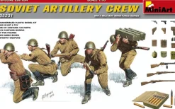 MiniArt 1/35 Soviet Artillery Crew Model Figures