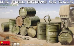 MiniArt 1/35 US 55 Gal Fuel Drums Model Kit