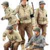MiniArt 1/35 US Jeep Crew and MPs Special Edition Model Figures