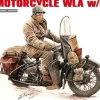 MiniArt 1/35 US Motorcycle WLA with Rider