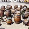MiniArt 1/35 Wooden Barrels (Small Size)