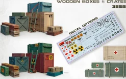 MiniArt 1/35 Wooden Boxes and Crates Model Kit