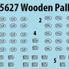MiniArt 1/35 Wooden Pallets x12 Model Kit