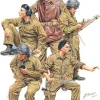 MiniArt 1/35 WWII British Tank Crew Model Figures