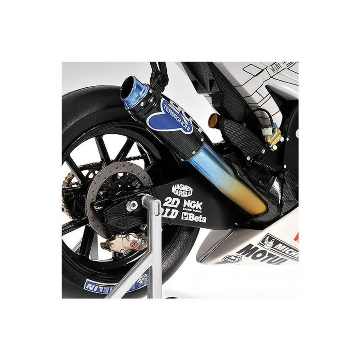 Minichamps 1/12 Yamaha YZR-M1 Moto GP Valencia 2007 Valentino Rossi