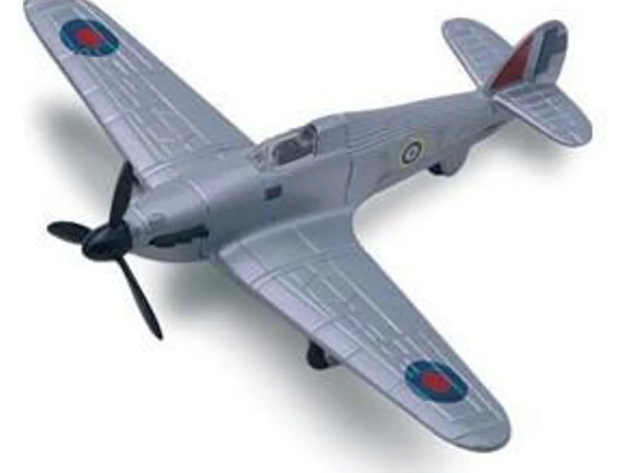 Motor Max Sky Wings Hurricane Diecast Aircraft Model