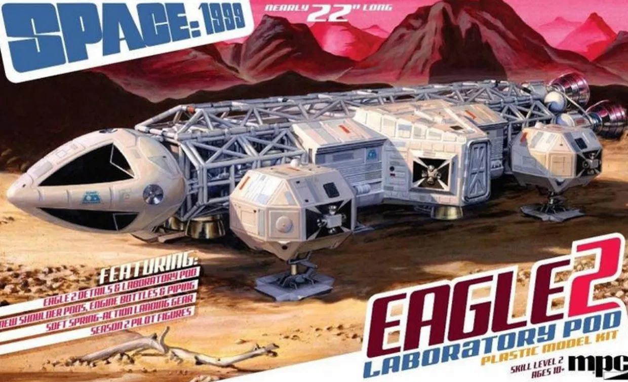 MPC 1/48 Space 1999 Eagle Transporter with Lab Pod 22" Long Model Kit