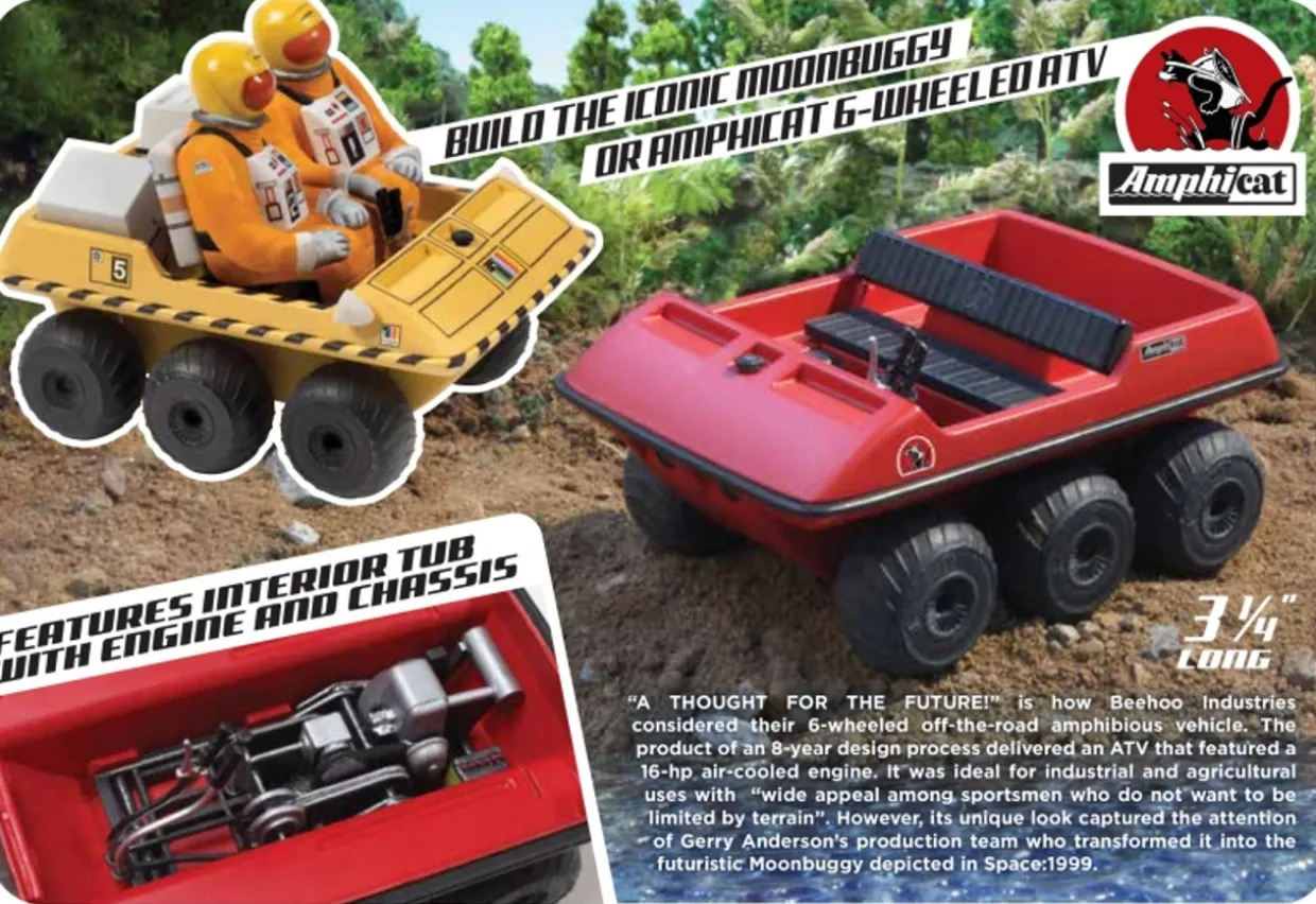 MPC 1/24 Space: 1999 Moonbuggy Model Kit