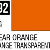 Mr Hobby Aqueous Hobby Colour 10ml 092 Clear Orange Acrylic Paint