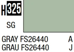 Mr Hobby Aqueous Hobby Colour 10ml 325 Gray FS26440 Semi Gloss Acrylic Paint