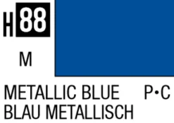 Mr Hobby Aqueous Hobby Colour 10ml 088 Metallic Blue Acrylic Paint