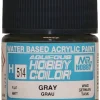 Mr Hobby Aqueous Hobby Colour 10ml 514 Gray Grau Matt Acrylic Paint