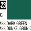 Mr Hobby Aqueous Hobby Colour 10ml 423 RLM83 Dark Green Semi Gloss Acrylic Paint