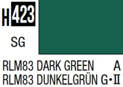 Mr Hobby Aqueous Hobby Colour 10ml 423 RLM83 Dark Green Semi Gloss Acrylic Paint