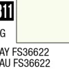 Mr Hobby Aqueous Hobby Colour 10ml 311 Gray FS36622 Semi Gloss Acrylic Paint