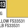 Mr Hobby Aqueous Hobby Colour 10ml 313 Yellow FS33531 Semi Gloss Acrylic Paint