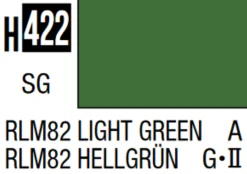 Mr Hobby Aqueous Hobby Colour 10ml 422 RLM82 Light Green Semi Gloss Acrylic Paint