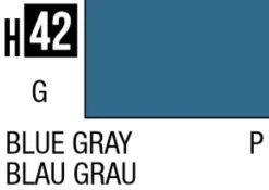 Mr Hobby Aqueous Hobby Colour 10ml 042 Blue Gray Gloss Acrylic Paint