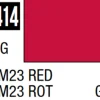 Mr Hobby Aqueous Hobby Colour 10ml 414 RLM23 Red Semi Gloss Acrylic Paint