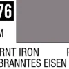 Mr Hobby Aqueous Hobby Colour 10ml 076 Burnt Iron Metallic Acrylic Paint