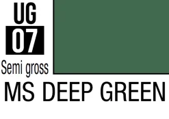 Mr Hobby Mr Colour Gundam 10ml 07 MS Deep Green Semi Gloss Acrylic Paint