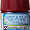 Mr Hobby Mr Colour Gundam 10ml 22 MS-065 Red Ver. Anime Colour Semi Gloss Acrylic Paint