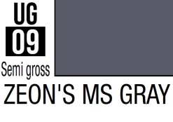 Mr Hobby Mr Colour Gundam 10ml 09 MS Grey Zion Semi Gloss Acrylic Paint
