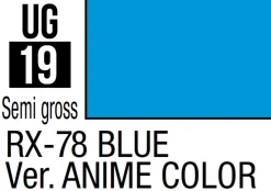 Mr Hobby Mr Colour Gundam 10ml 19 RX-78 Blue Ver. Anime Colour Semi Gloss Acrylic Paint