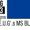 Mr Hobby Mr Colour Gundam 10ml 13 AEUG's MS Blue Semi Gloss Acrylic Paint
