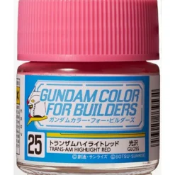 Mr Hobby Mr Colour Gundam 10ml 25 Trans-Am Highlight Red Gloss Acrylic Paint