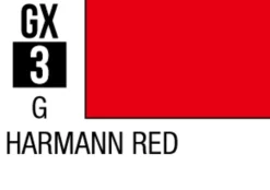 Mr Hobby Mr Colour GX 18ml 3 Harmann Red Gloss Acrylic Paint