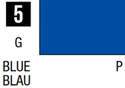 Mr Hobby Mr Colour 10ml 005 Blue Gloss Acrylic Paint