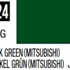 Mr Hobby Mr Colour 10ml 124 Dark Green Mitsubishi Semi Gloss Acrylic Paint