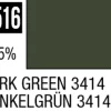 Mr Hobby Mr Colour 10ml 516 Dark Green 3414 Semi Gloss Acrylic Paint