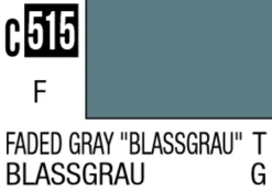 Mr Hobby Mr Colour 10ml 515 Faded Gray Blassgrau Matt Acrylic Paint