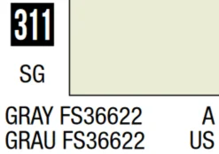 Mr Hobby Mr Colour 10ml 311 Gray FS36622 Semi Gloss Acrylic Paint