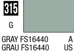 Mr Hobby Mr Colour 10ml 315 Gray FS16440 Gloss Acrylic Paint